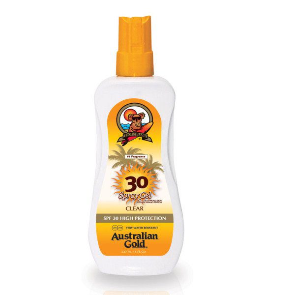 Sprej gel SPF 30 - Kreme za sončenje in zaščito pred UV žarki.