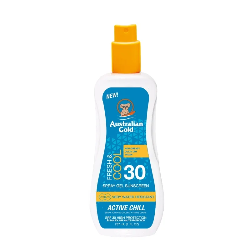 Active Chill spray gel SPF 30 - Kreme za sončenje in zaščito pred UV žarki.