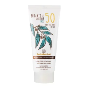 Botanical krema z minerali za obraz SPF 50 - temna