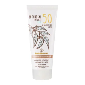 Botanical krema z minerali za obraz SPF 50 - svetla