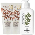2 x Botanical 50 losjon in Hemp Nation Original