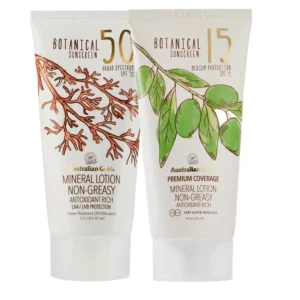 Botanical komplet SPF50 in SPF15 losjon