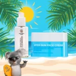 Čistilno olje za obraz+After Sun krema za obraz