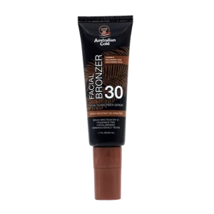 Australian Gold SPF 30 Facial Bronzing Serum za obraz